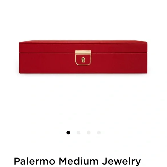 Red Jewelry Organizer Box